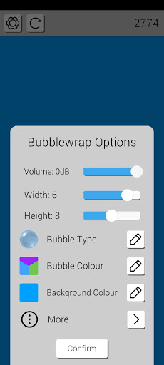 Bubblewrap options