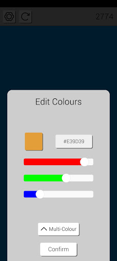 Colour options