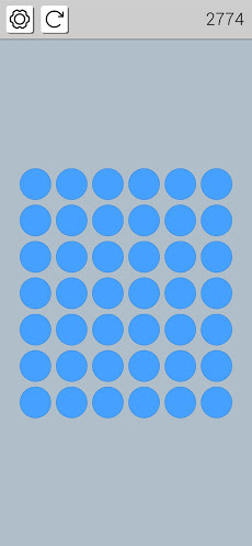 A smaller screen of bubblewrap